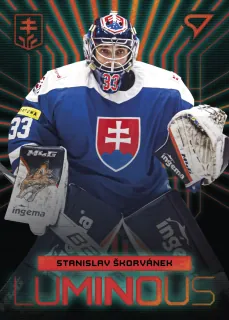 Škorvánek Stanislav SportZoo SR Reprezentace 2024 Luminous Red č.LS-01