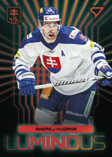 Kudrna Andrej SportZoo SR Reprezentace 2024 Luminous Red č.LS-18