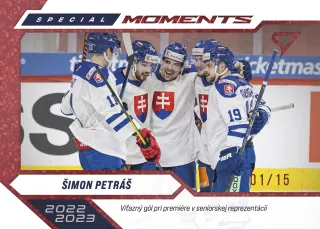 Petráš Šimon SportZoo SR Reprezentace 2024 Special Moments /15 č.SM-14