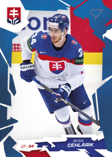 Peter Cehlárik  SportZoo Hokejové Slovensko 2026 BASE - Cobalt Blue č.17