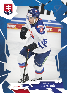 Róbert Lantoši  SportZoo Hokejové Slovensko 2026 BASE - Cobalt Blue č.33