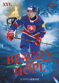 Martin Gernát SportZoo Hokejové Slovensko 2026 Beacon of Hope Red /25 č.BH-09