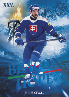 Lukáš Cingel SportZoo Hokejové Slovensko 2026 Beacon of Hope č.BH-15