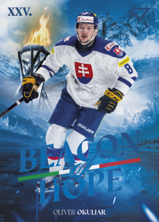 Oliver Okuliar SportZoo Hokejové Slovensko 2026 Beacon of Hope č.BH-20
