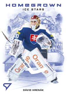 Dávid Hrenák SportZoo Hokejové Slovensko 2026 Homegrown Ice Stars č.HS-01