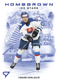 Tomáš Královič SportZoo Hokejové Slovensko 2026 Homegrown Ice Stars č.HS-08