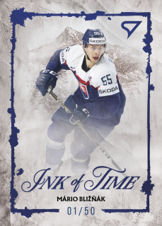 Mário Bližňák SportZoo Hokejové Slovensko 2026 Ink of Time /50 č.IT-6