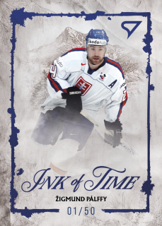 Žigmund Pálffy SportZoo Hokejové Slovensko 2026 Ink of Time /50 č.IT-8