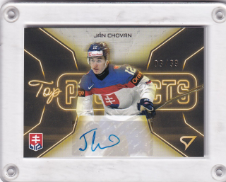 Ján Chovan SportZoo Hokejové Slovensko 2026 Top Prospects AUTO /39 č.TPS-JC