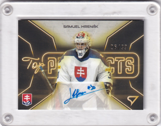 Samuel Hrenák SportZoo Hokejové Slovensko 2026 Top Prospects AUTO /39 č.TPS-SH