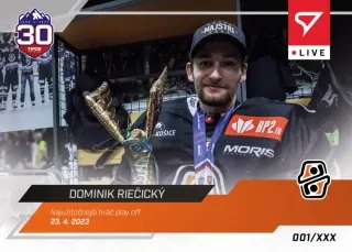 Riečický Dominik SportZoo Tipos 2022-23 LIVE /69 č.97