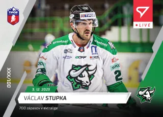 Stupka Václav SportZoo Tipos 2023-24 LIVE /18 č.L014
