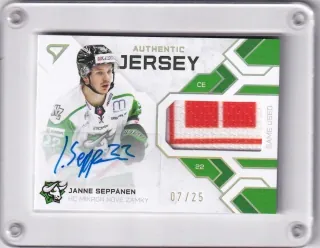 Seppanen Janne SportZoo Tipos extraliga 2020-21 Authentic Jersey + Signature /25 č.JS10