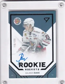 Ďuriš Dalibor SportZoo Tipos extraliga 2020-21 Rookie Signature /120 č.R06