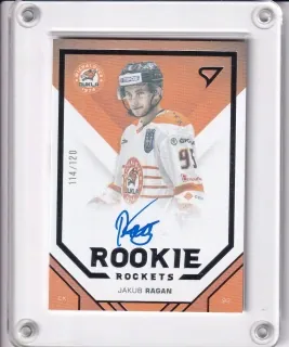 Ragan Jakub SportZoo Tipos extraliga 2020-21 Rookie Signature /120 č.R07