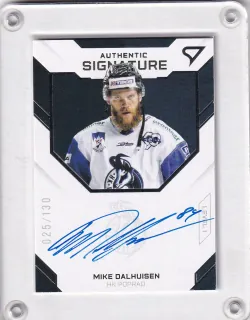 Dalhuisen Mike SportZoo Tipos extraliga 2020-21 Authentic Signature Level 1 - /130 č.SL1-09