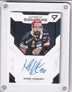 Viedenský Marek SportZoo Tipos extraliga 2020-21 Authentic Signature Level 1 - /130 č.SL1-16