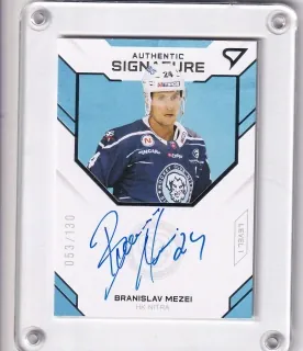 Mezei Branislav SportZoo Tipos extraliga 2020-21 Authentic Signature Level 1 - /130 č.SL1-22