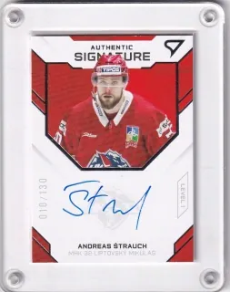 Štrauch Andreas SportZoo Tipos extraliga 2020-21 Authentic Signature Level 1 - /130 č.SL1-27