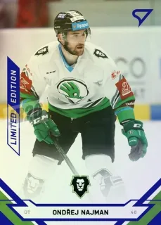 Najman Ondřej SportZoo ELH 2021-22 Blue /99 č.70