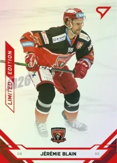 Blain Jérémie SportZoo ELH 2021-22 Red /49 č.77