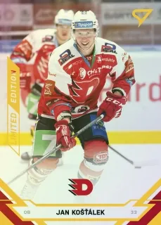 Košťálek Jan SportZoo ELH 2021-22 Gold /19 č.94