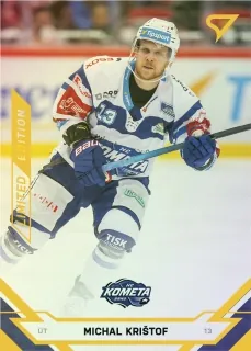 Krištof Michal SportZoo ELH 2021-22 Gold /19 č.121