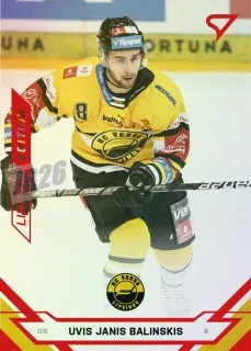Janis Balinskis Uvis SportZoo ELH 2021-22 Red /49 č.201