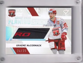 McCormack Graeme SportZoo ELH 2021-22 Flaming Stick /35 č.FS-GM