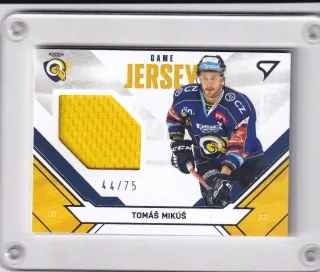 Mikúš Tomáš SportZoo ELH 2021-22 Game Jersey /75 č.JS-TM