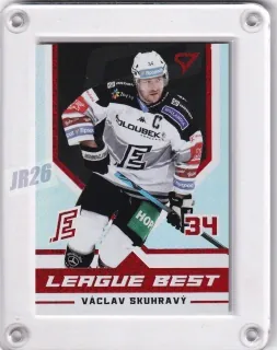 Skuhravý Václav SportZoo ELH 2021-22 League Best /99 Red č.LB-03