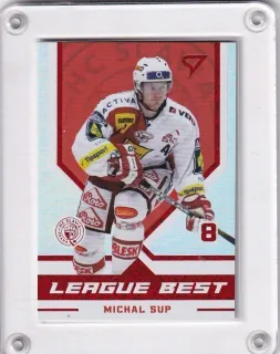 Sup Michal SportZoo ELH 2021-22 League Best /99 Red č.LB-04