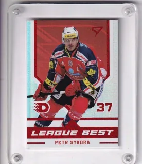 Sýkora Petr SportZoo ELH 2021-22 League Best /99 Red č.LB-05