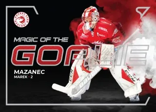 Mazanec Marek SportZoo ELH 2021-22 Magic of the Goalies č.MG-01