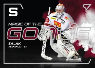 Salák Alexander SportZoo ELH 2021-22 Magic of the Goalies č.MG-04