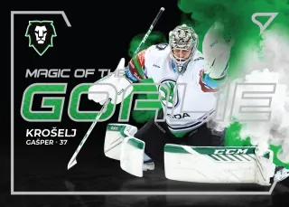 Krošelj Gašper SportZoo ELH 2021-22 Magic of the Goalies č.MG-05