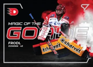 Frodl Dominik SportZoo ELH 2021-22 Magic of the Goalies č.MG-08