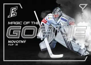 Novotný Filip SportZoo ELH 2021-22 Magic of the Goalies č.MG-14