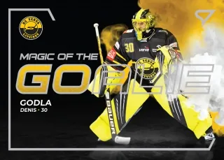Godla Denis SportZoo ELH 2021-22 Magic of the Goalies č.MG-15