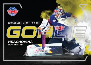Hrachovina Dominik SportZoo ELH 2021-22 Magic of the Goalies č.MG-17