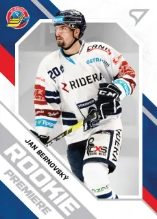Bernovský Jan SportZoo ELH 2021-22 Rookie Premiere č.RP-4