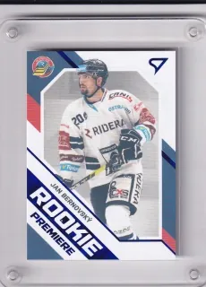 Bernovský Jan SportZoo ELH 2021-22 Rookie Premiere /149 Blue č.RP-4