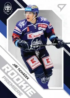Ticháček Jiří SportZoo ELH 2021-22 Rookie Premiere č.RP-8