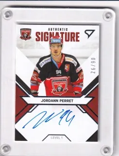 Perret Jordann SportZoo ELH 2021-22 Signed Stars Level 1 č.SL1-JP