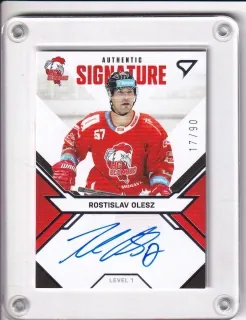 Olesz Rostislav SportZoo ELH 2021-22 Signed Stars Level 1 č.SL1-RO