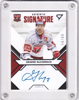 McCormack Graeme SportZoo ELH 2021-22 Signed Stars Level 2 č.SL2-GM