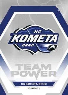 HC Kometa Brno SportZoo ELH 2021-22 Team Power č.TP-20
