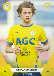 Krunert Štěpán SportZoo Fortuna Liga 2021-22  II.série Gold /99 č.303