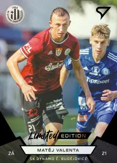 Valenta Matěj SportZoo Fortuna Liga 2021-22  II.série Black /19 č.322