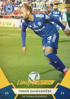 Zahradníček Tomáš SportZoo Fortuna Liga 2021-22  II.série Gold /99 č.330